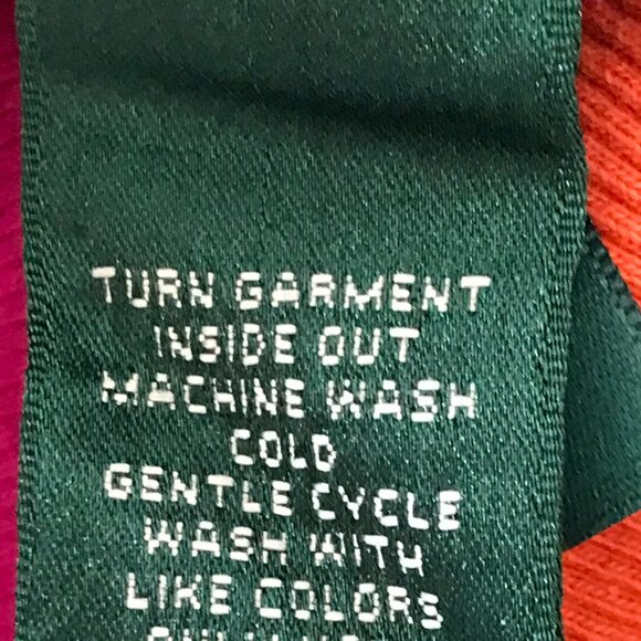 Lauren Ralph Lauren Top Women XL Blue White Striped Button Snap Accent Preppy - Picture 11 of 11